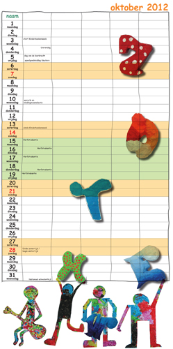 Kalender oktober 2012 kalender tahun